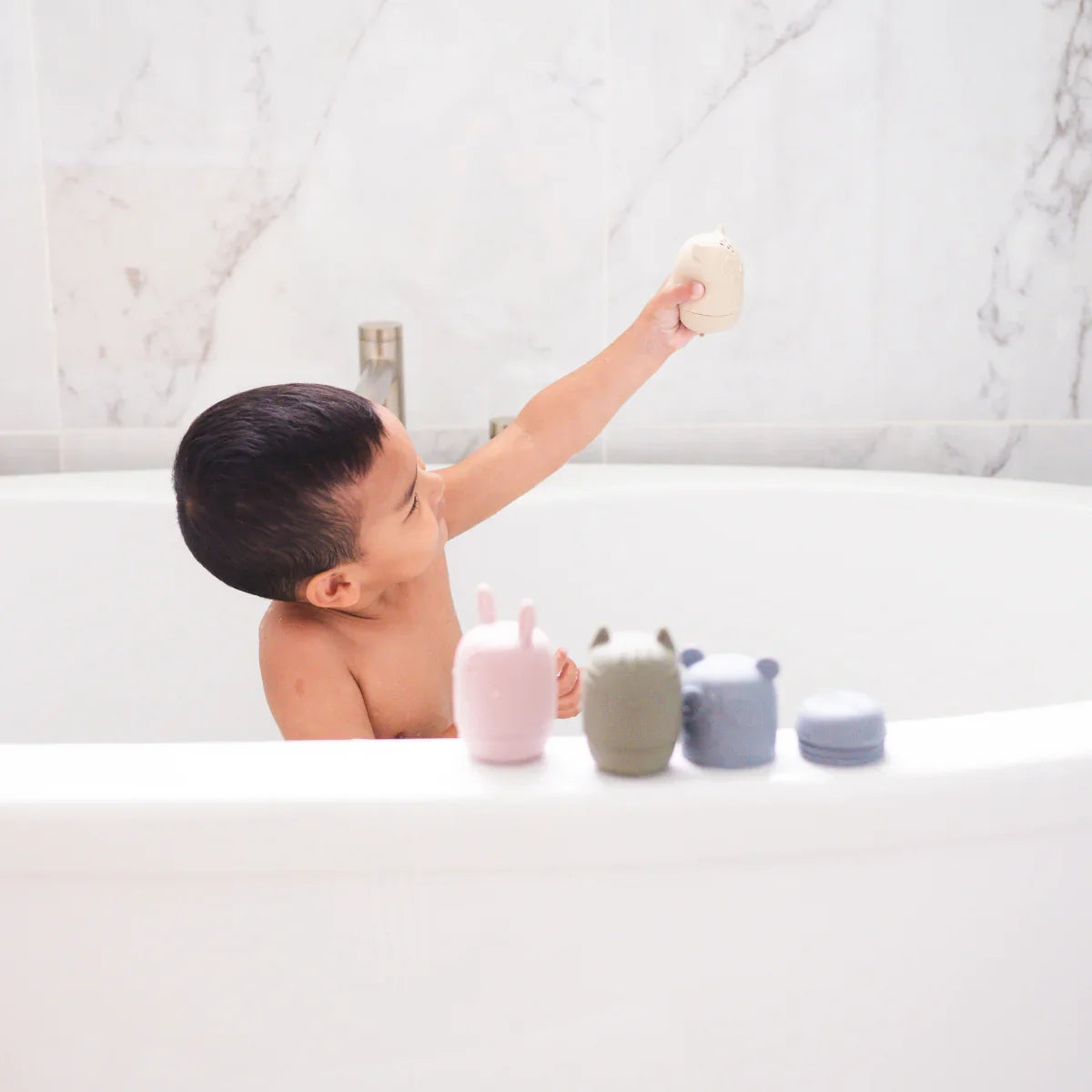 Bath Buddies Silicone Water Toys | Mold Free Bath Toys - Summit and Nest