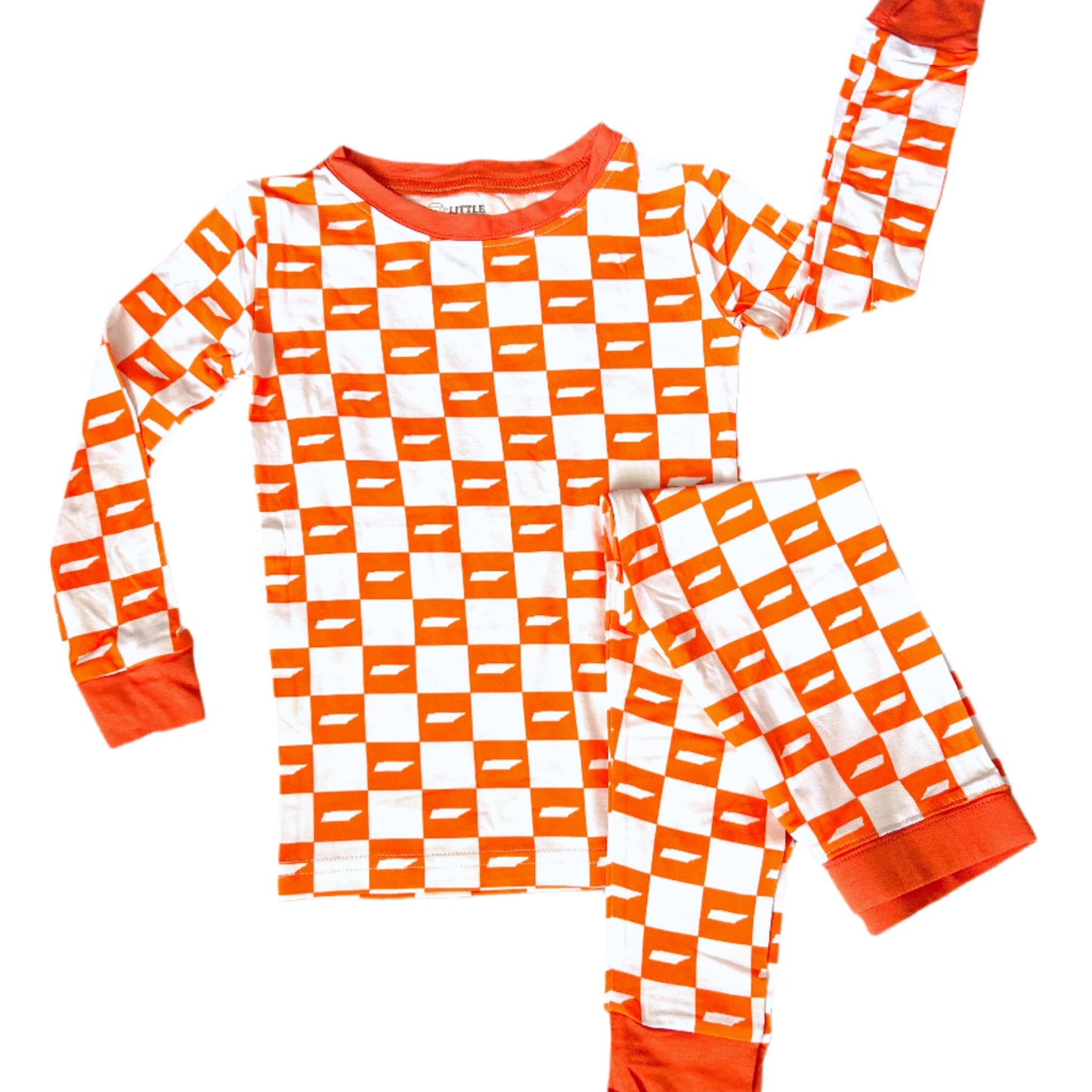 Tennessee checkerboard bamboo pajamas