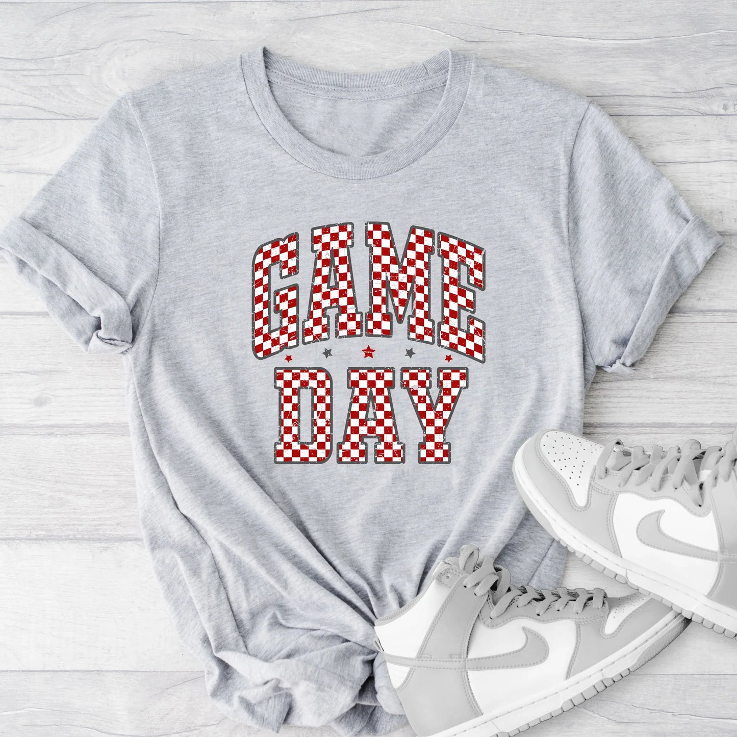 Vintage game day- Crimson- Children's shirt and infant bodysuit - Summit and Nest