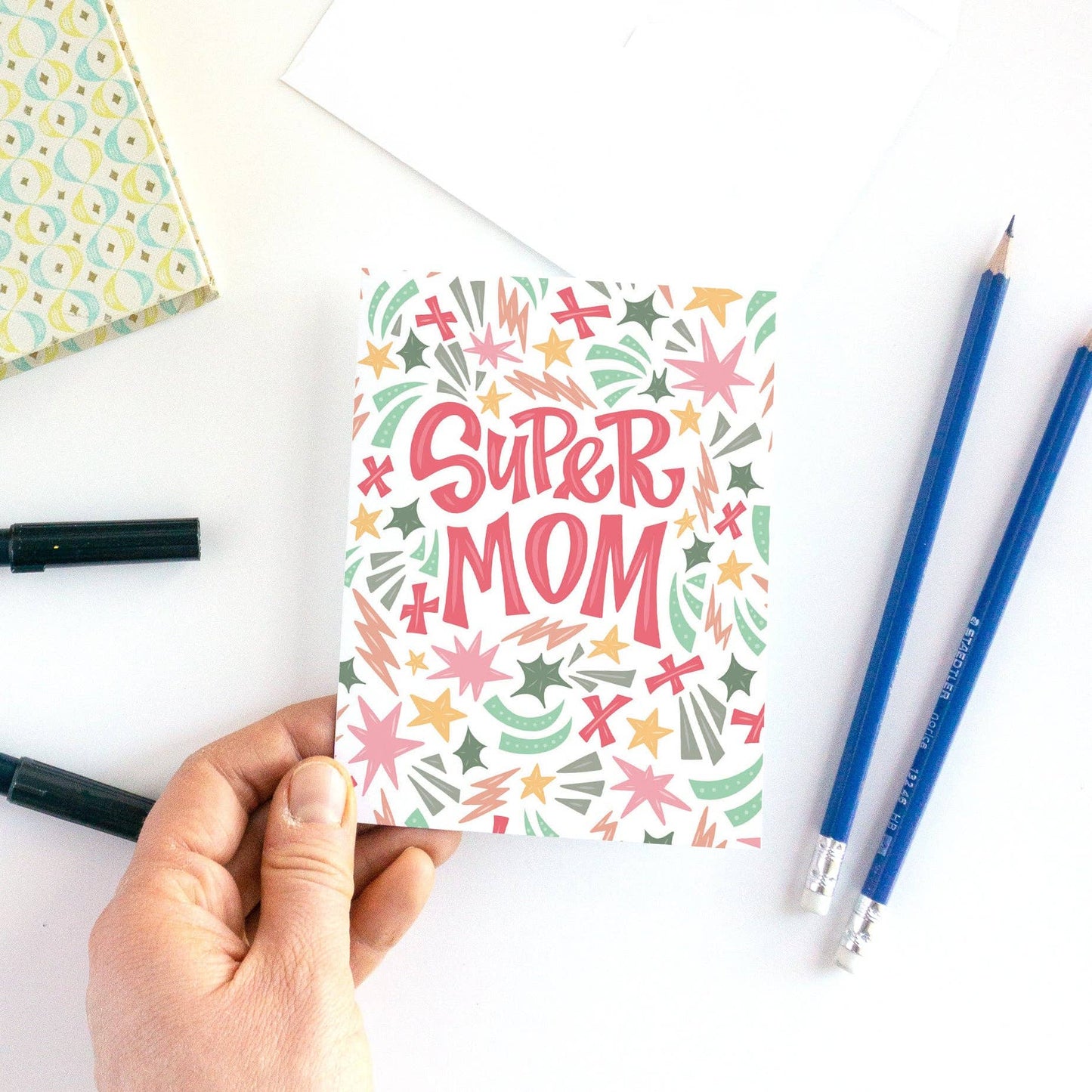 Super Mom Mother's Day Card - Summit and Nest