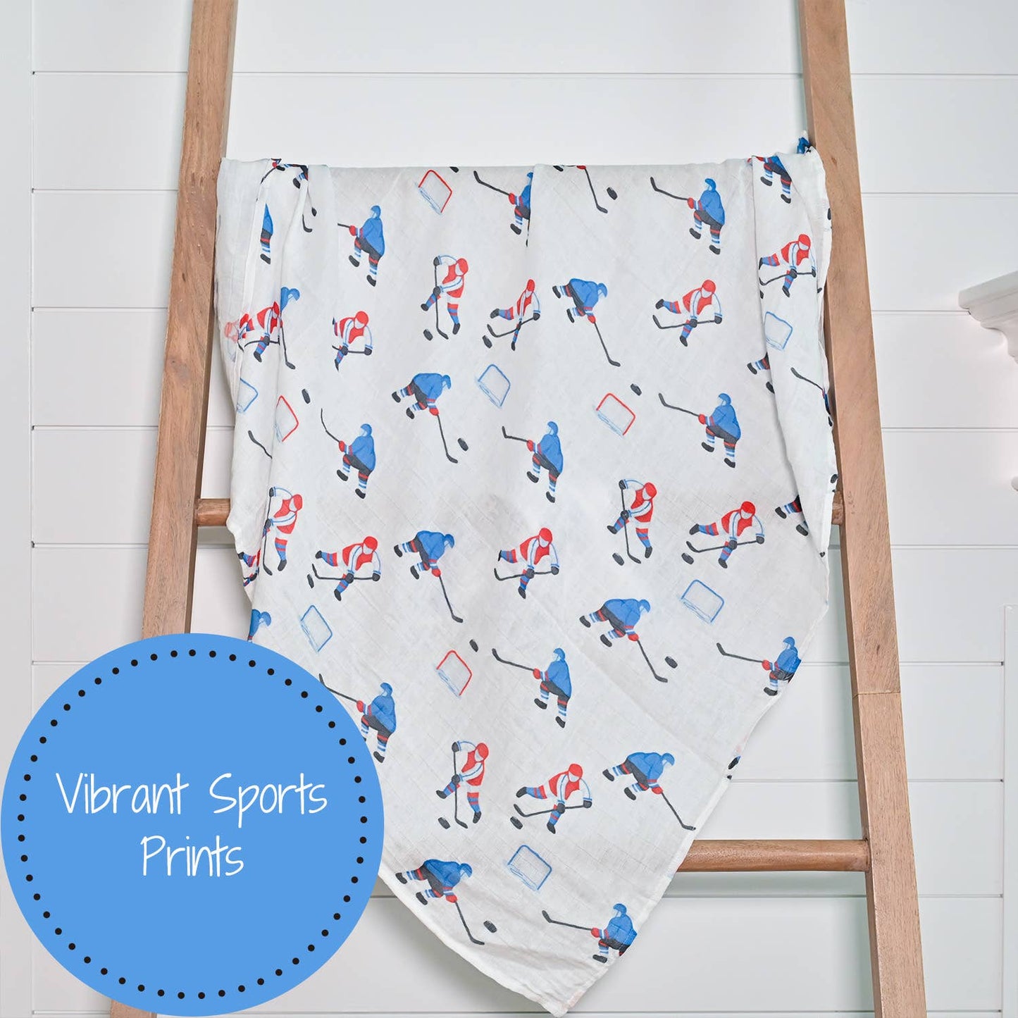 Pass, Shoot, Score Swaddle Blanket - Summit and Nest