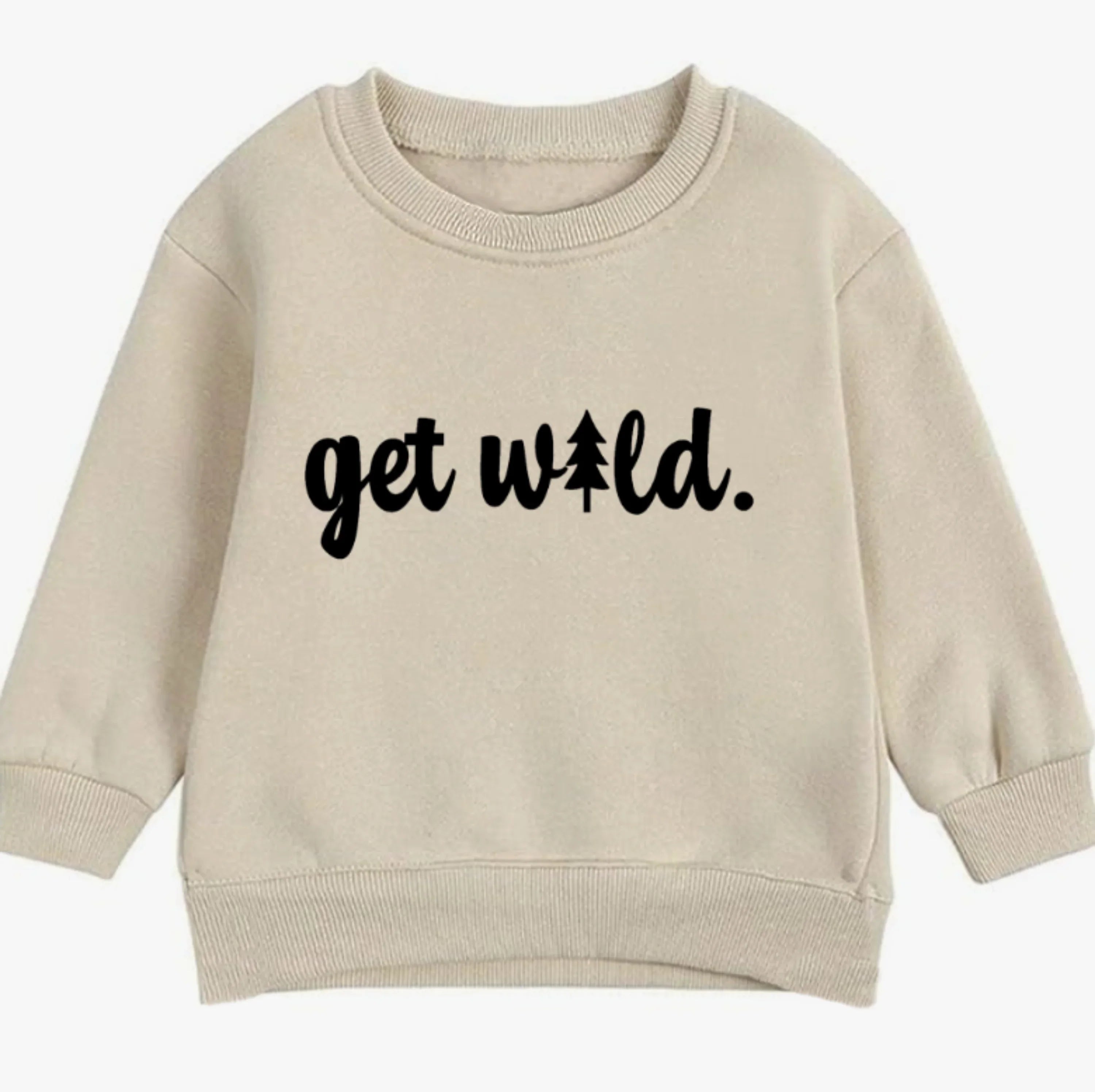 Get wild.- Organic cotton infant and toddler sweatshirt - Summit and Nest