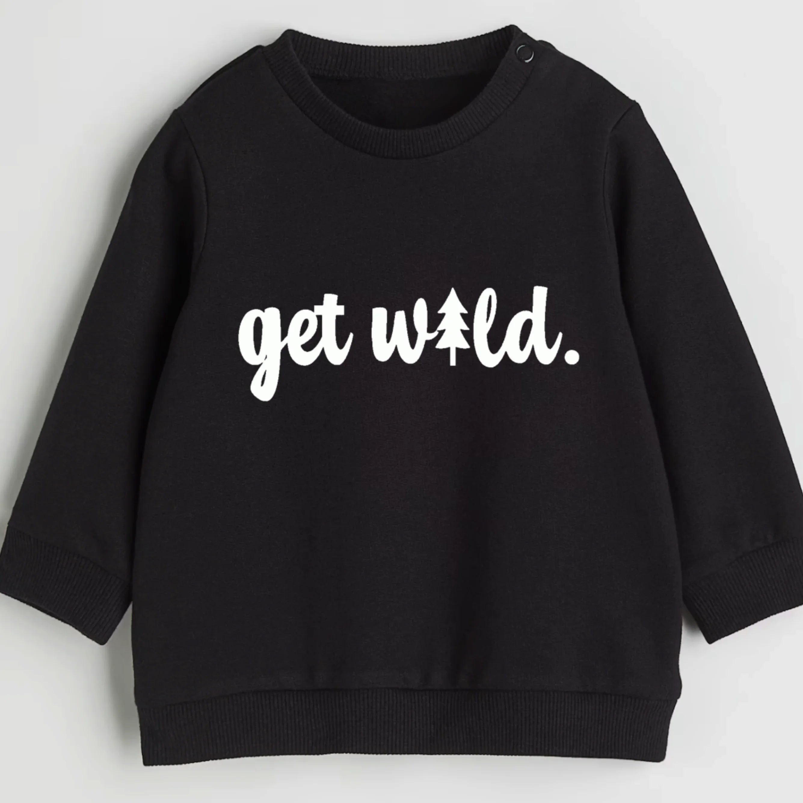 Get wild.- Organic cotton infant and toddler sweatshirt - Summit and Nest