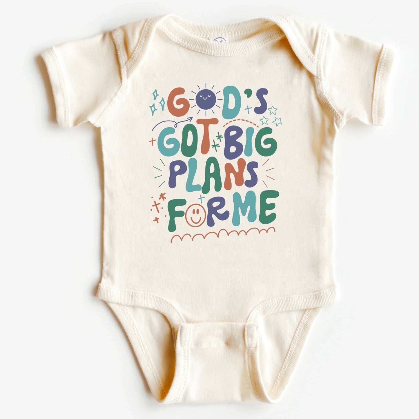 God's got big plans for me- Children's short sleeve tee and infant bodysuit - Summit and Nest