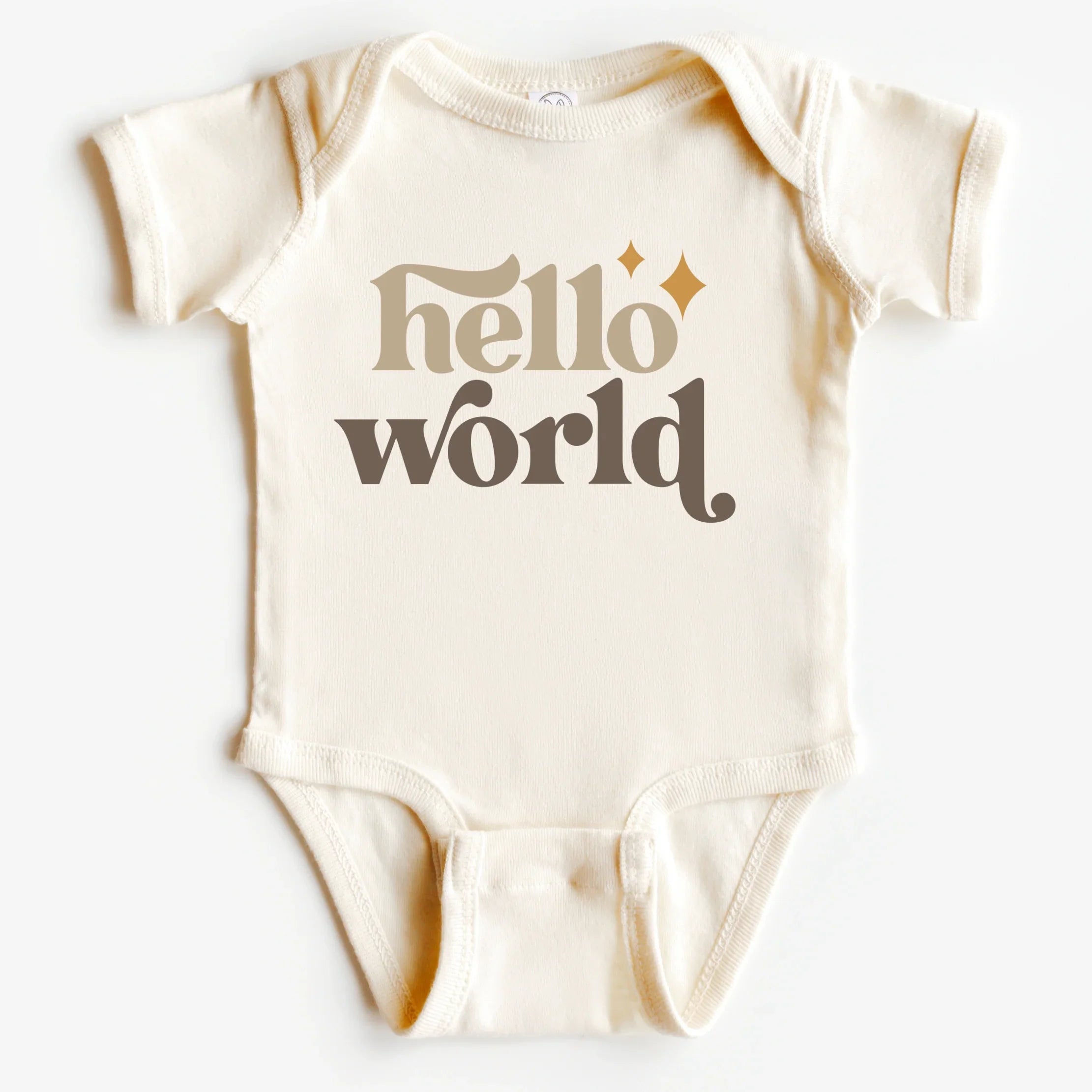 Hello world- Infant bodysuit - Summit and Nest