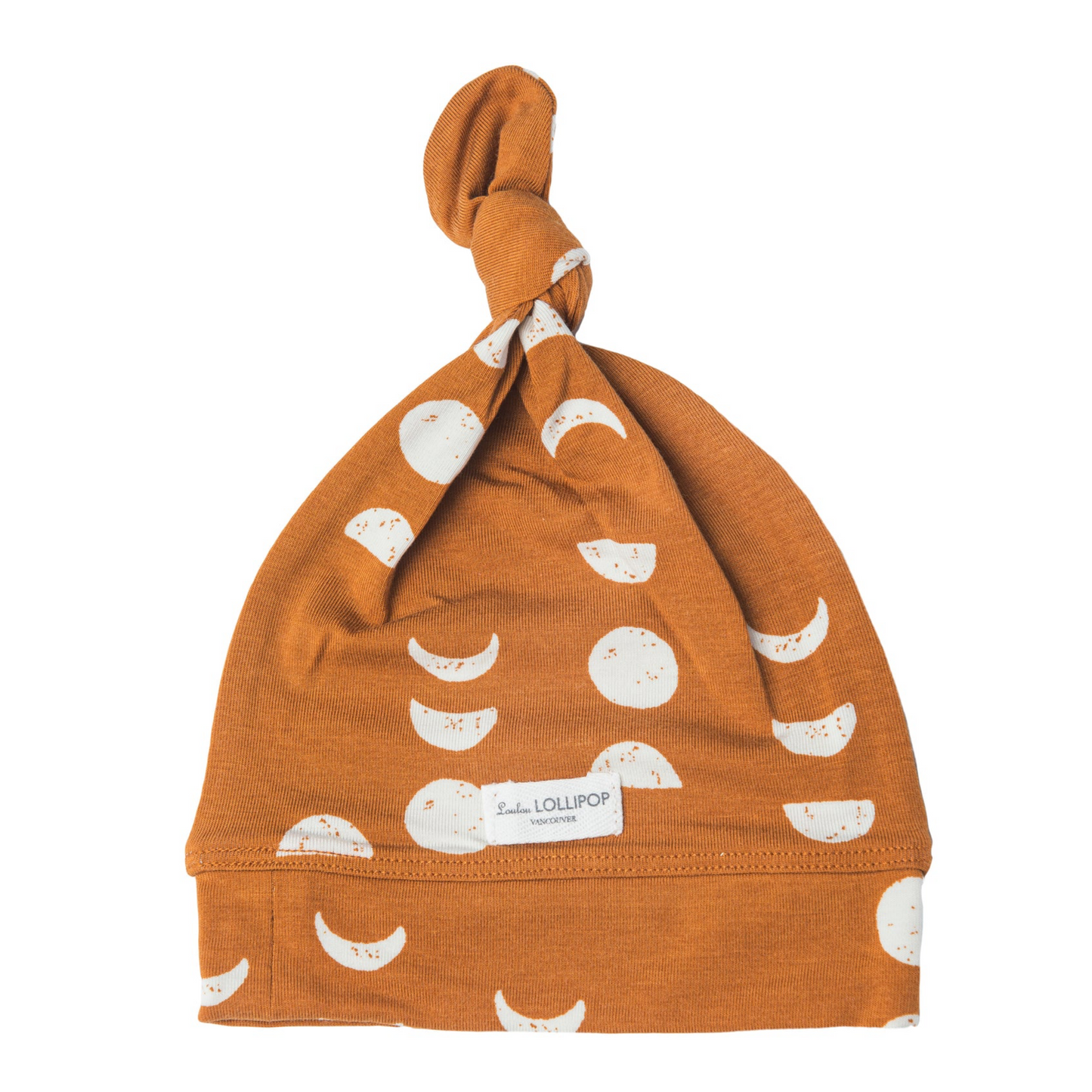 Top-Knot Beanie- Moons - Summit and Nest
