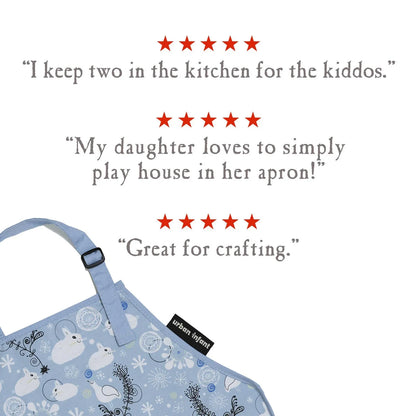 Little Helper Washable Apron- Bunnies - Summit and Nest