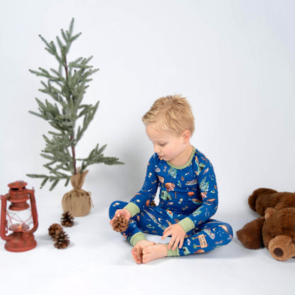Great Smoky Mountains- Bamboo two piece pajama set- Toddler and big kid