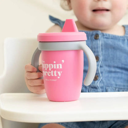Sippin Pretty- Silicone Sippy Cup - Summit and Nest