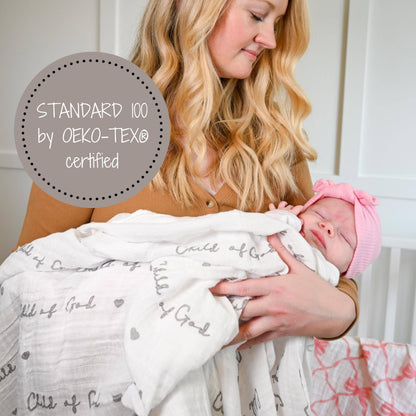 Child of God Swaddle Blanket - Summit and Nest