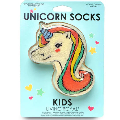 3D Packaged Kids Crew Socks- Unicorn "Stay Magical" - Summit and Nest