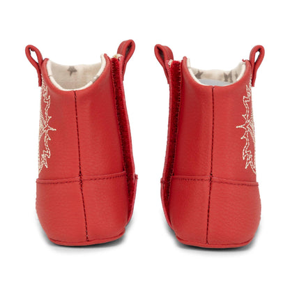 Western Boot- Eco Steps Cherry Red - Summit and Nest