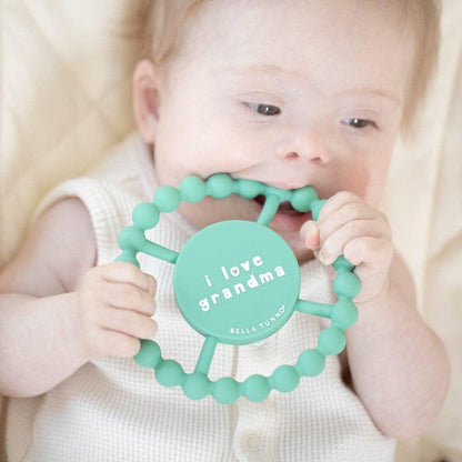 I Love Grandma- Silicone Teether - Summit and Nest