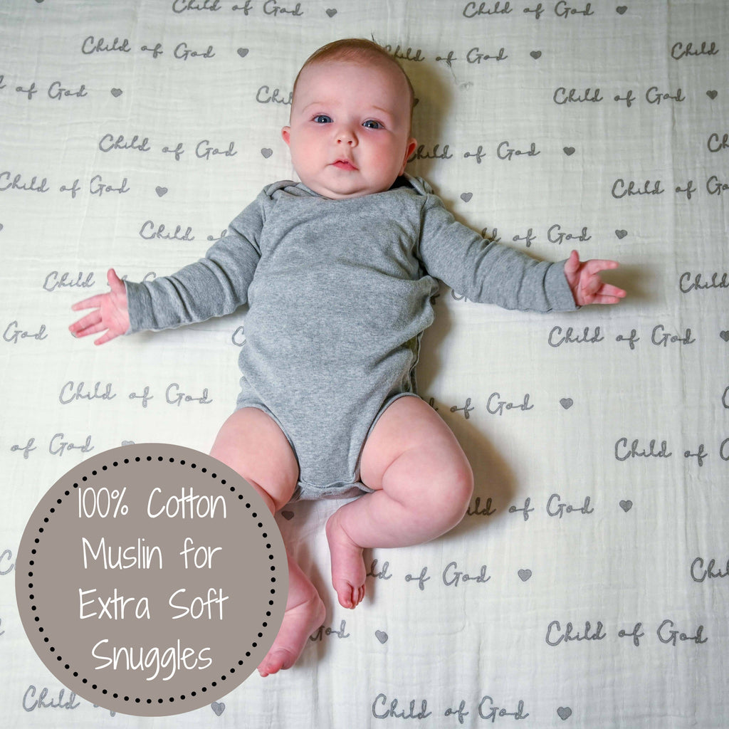 Child of God Swaddle Blanket - Summit and Nest