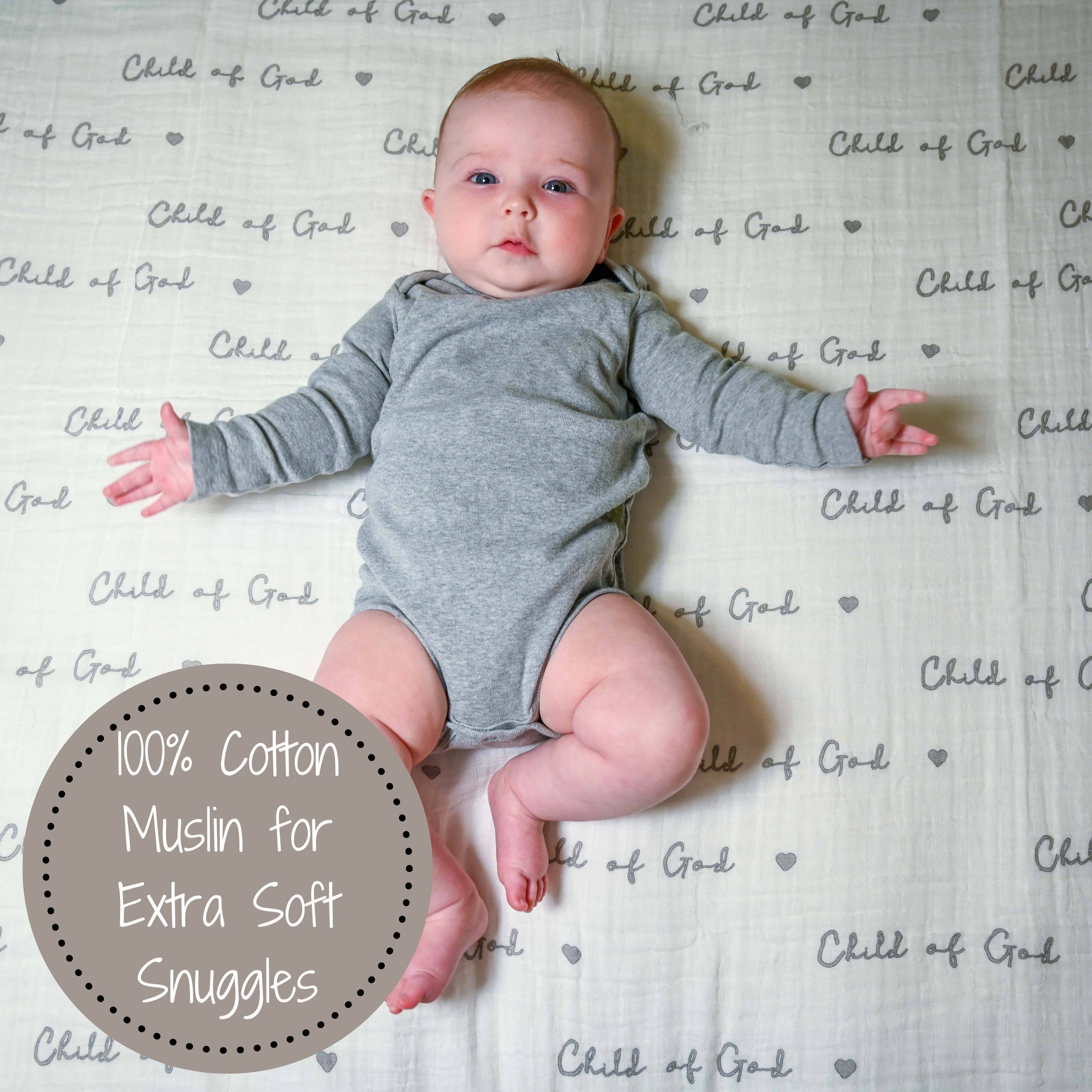 Child of God Swaddle Blanket - Summit and Nest