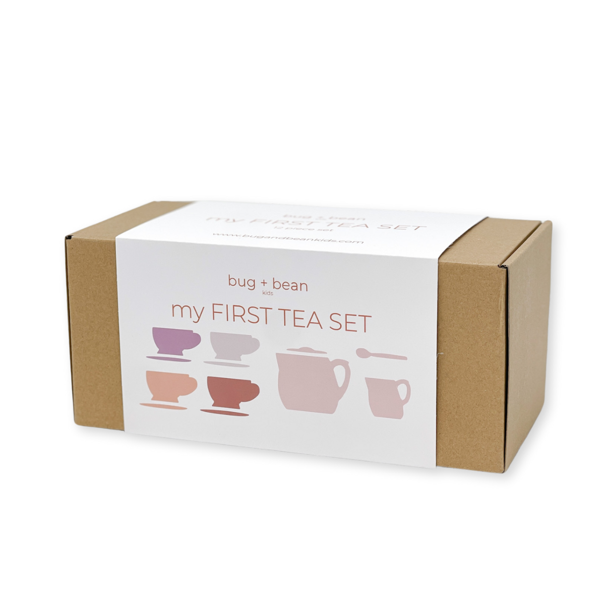 Silicone Tea Set- Petal | Kids Pretend Playset - Summit and Nest