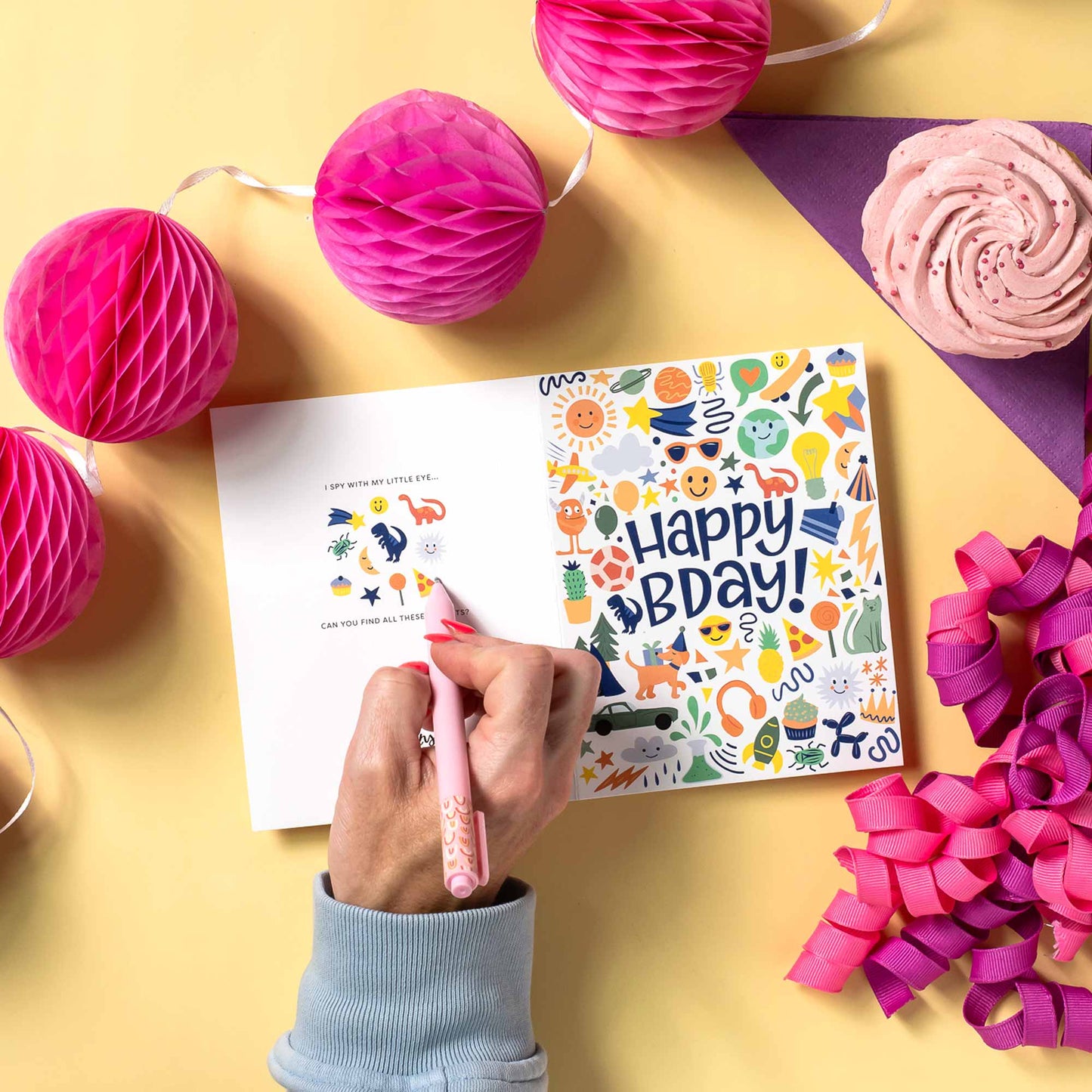 Eye Spy Birthday Card for Kids - Summit and Nest