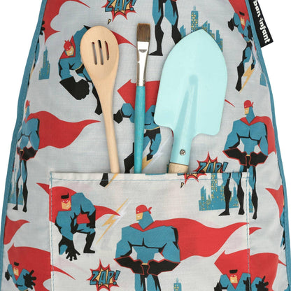 Little Helper Washable Apron- Superhero - Summit and Nest