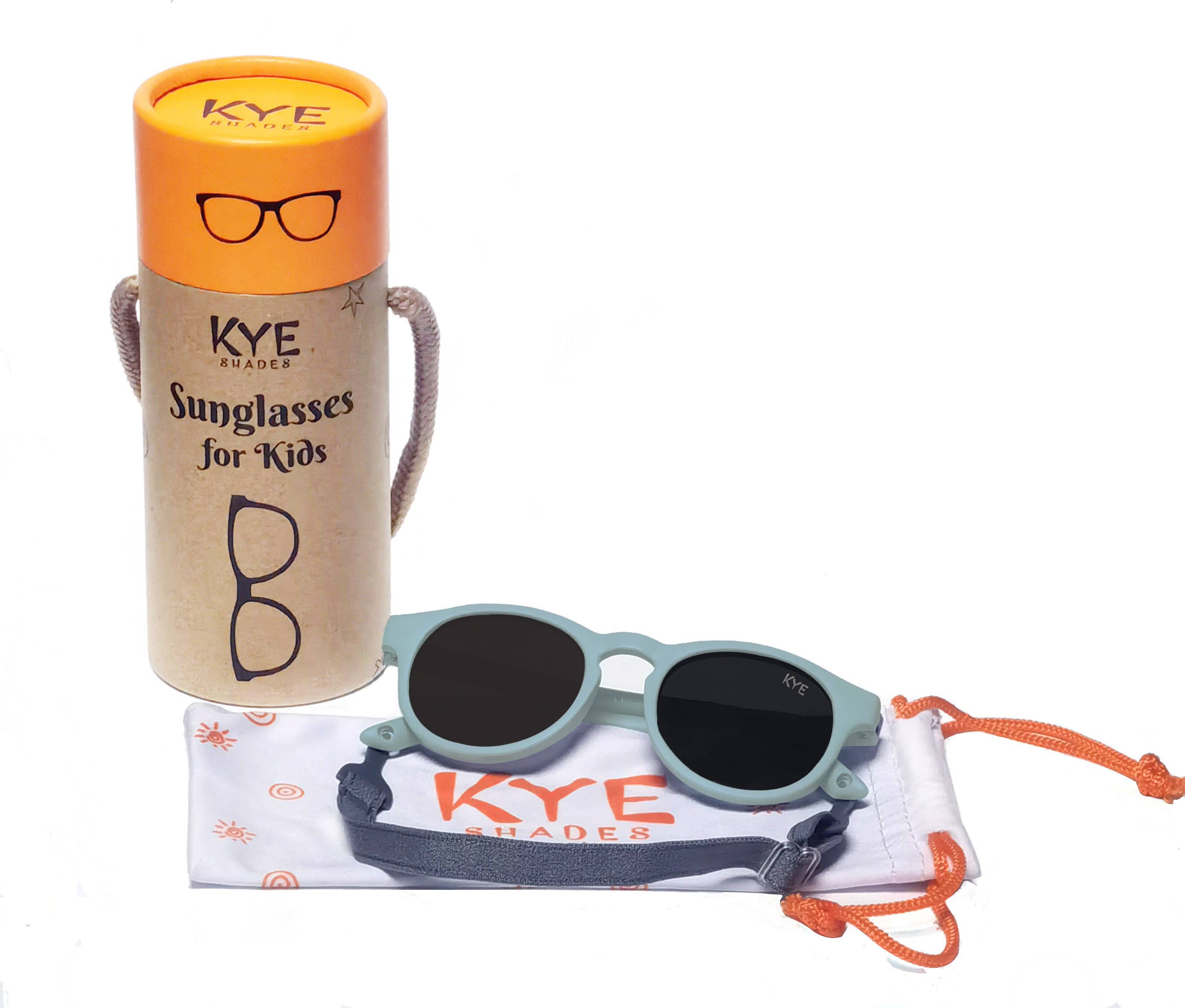 Infant Polarized Sunglasses | Ages 0-12 months | Baby Blue - Summit and Nest
