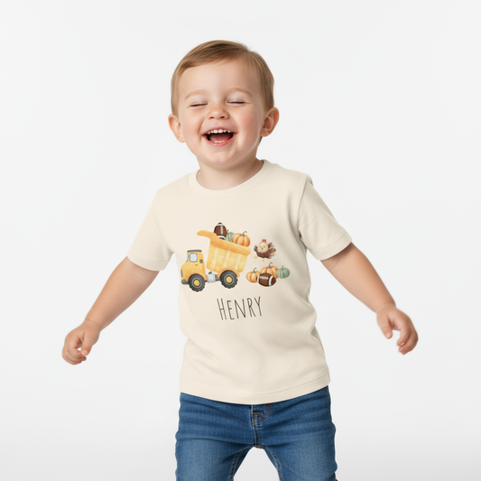 Turkey truck- Customized children's shirt and infant bodysuit - Summit and Nest