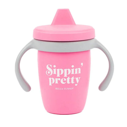 Sippin Pretty- Silicone Sippy Cup - Summit and Nest