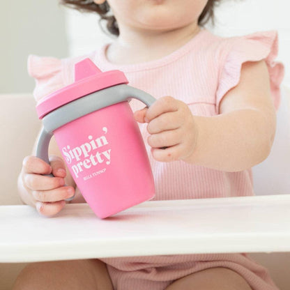 Sippin Pretty- Silicone Sippy Cup - Summit and Nest