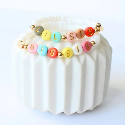 Big and little sis- Matching bracelet set - Summit and Nest