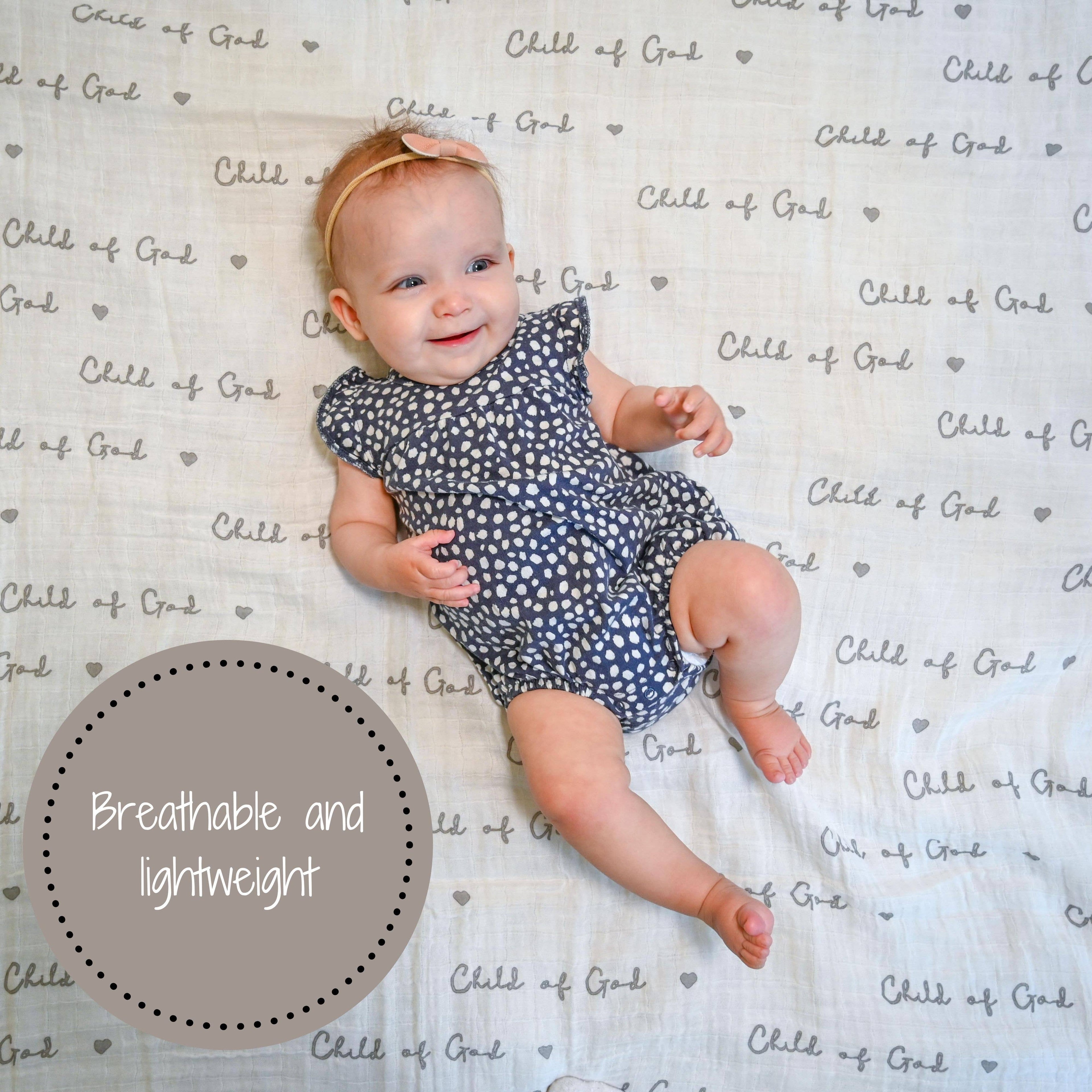 Child of God Swaddle Blanket - Summit and Nest