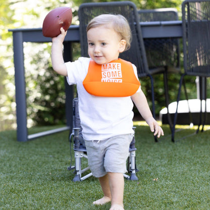 Make Some Noise- Silicone Wonder Bib - Summit and Nest