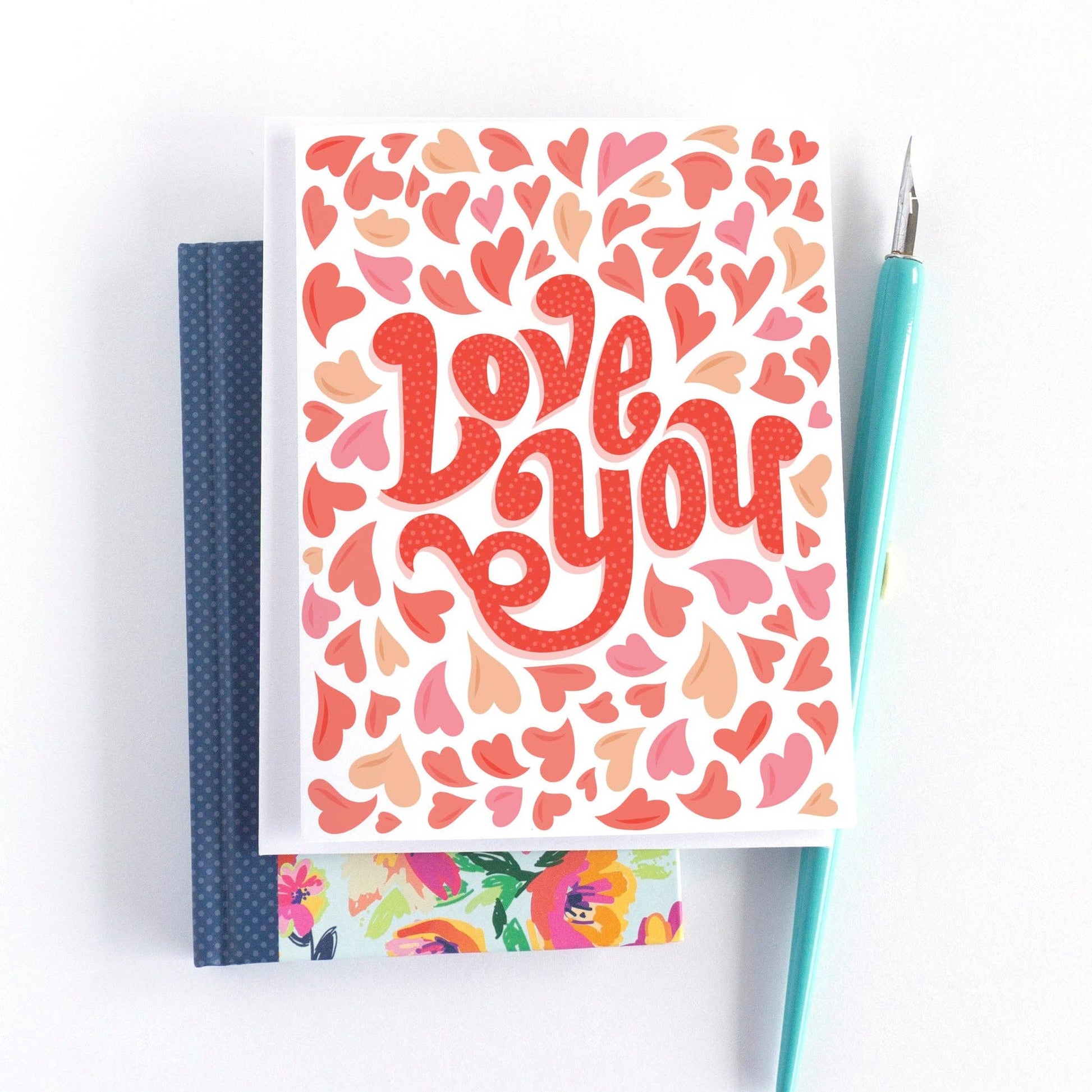 Love You Anniversary Card - Summit and Nest