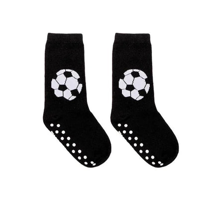 3D Packaged Kids Crew Socks- "Soccer Star" - Summit and Nest