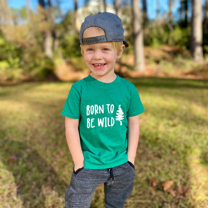 Born to be wild- Children's shirt and infant bodysuit - Summit and Nest