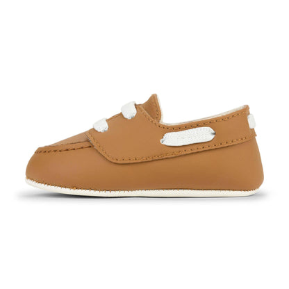 Boat Shoe- Eco Steps Brulee Brown - Summit and Nest