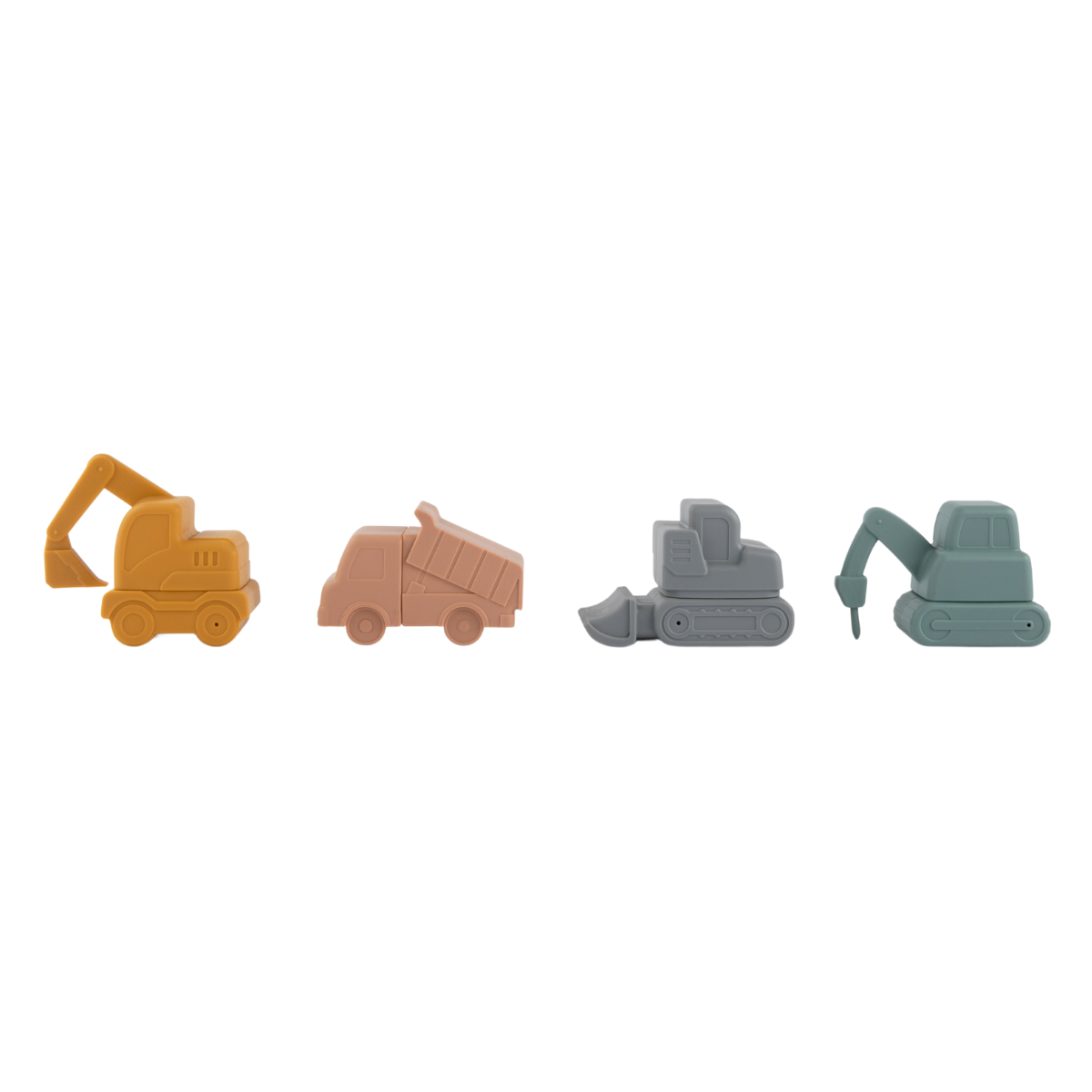 Construction Mold Free Bath Toys- Set of 4 - Summit and Nest