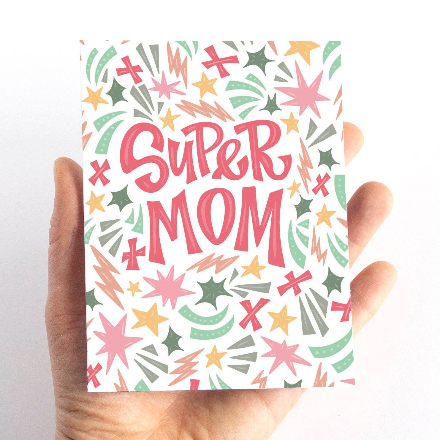 Super Mom Mother's Day Card - Summit and Nest