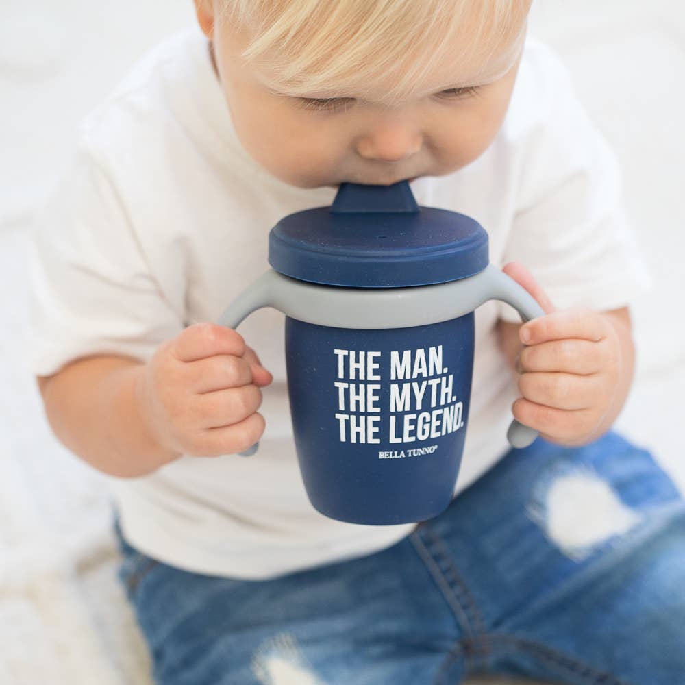 The Man, The Myth, The Legend- Silicone Sippy Cup - Summit and Nest