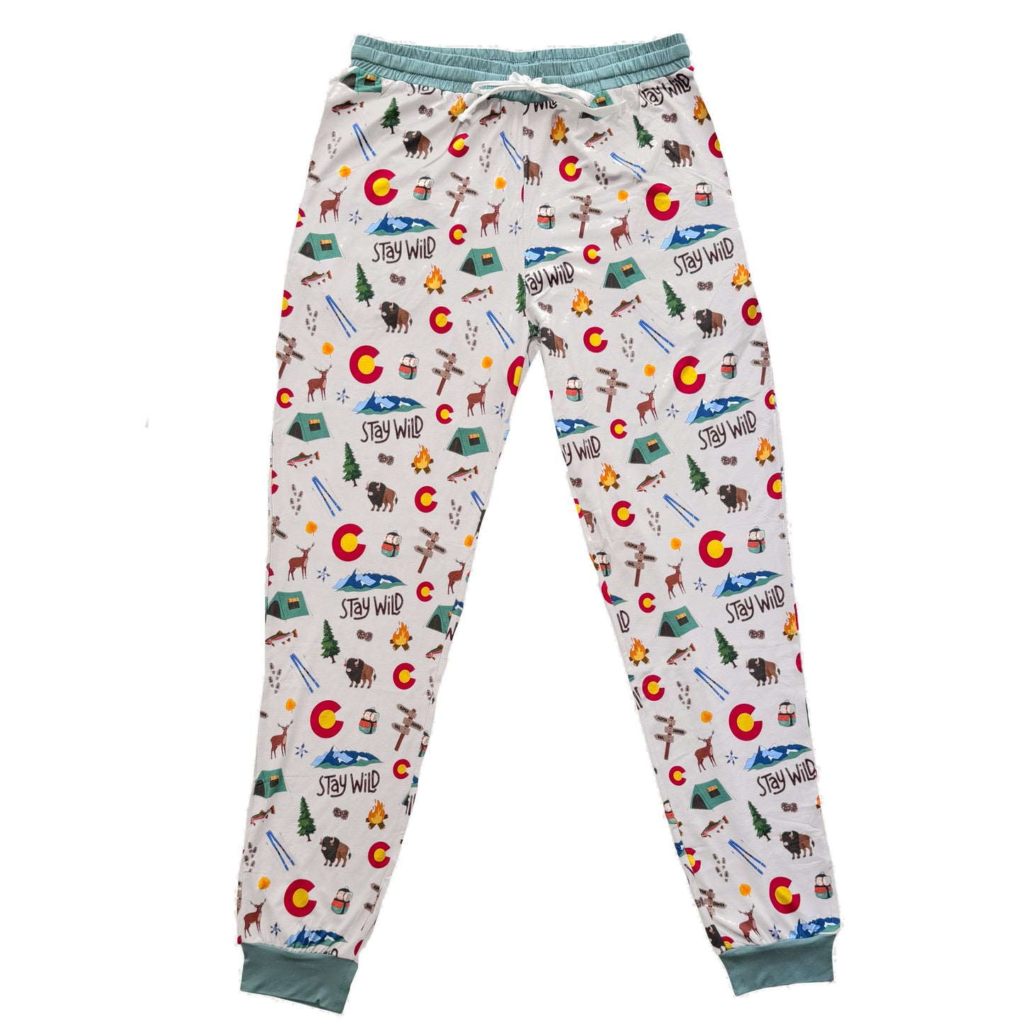 Wild Colorado- Bamboo adult pajamas - Summit and Nest