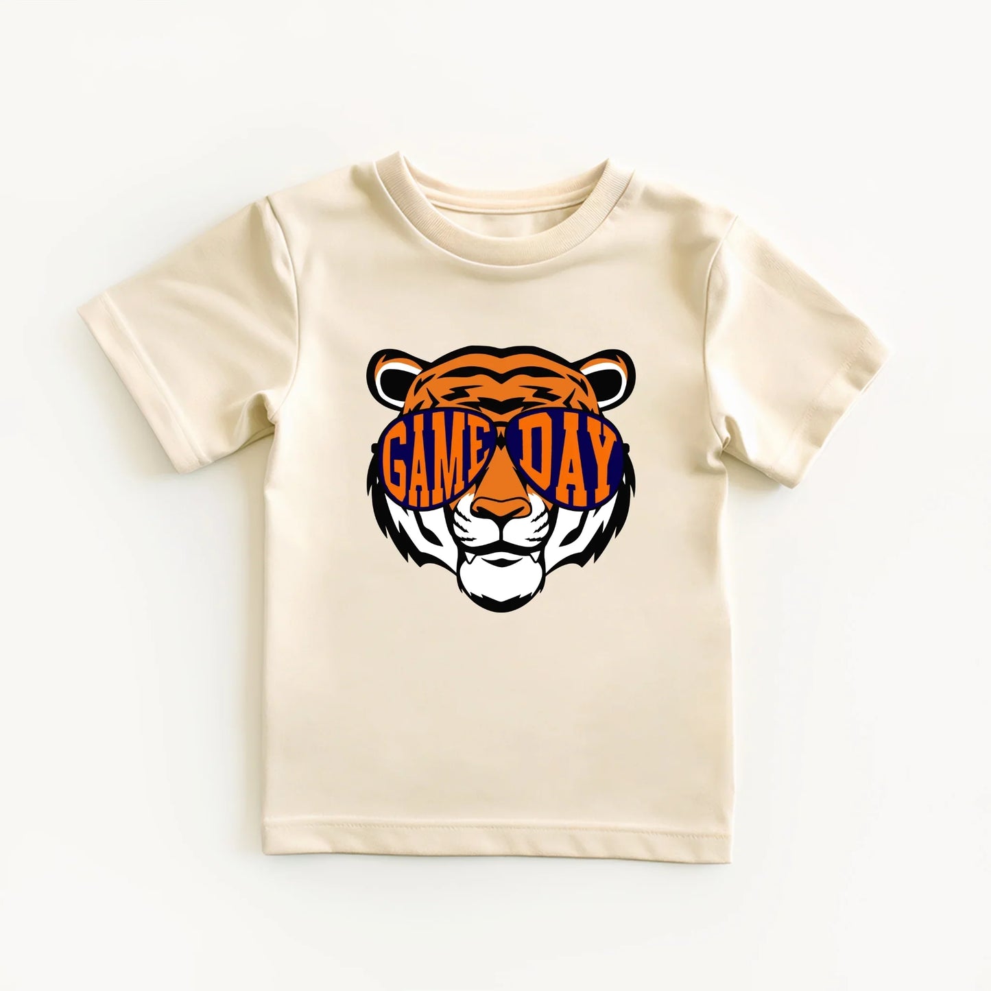 Game Day Tiger- Customized - Children's shirt and infant bodysuit - Summit and Nest