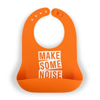 Make Some Noise- Silicone Wonder Bib - Summit and Nest