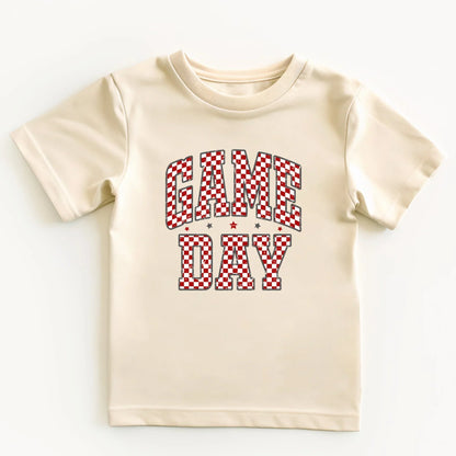 Vintage game day- Crimson- Children's shirt and infant bodysuit - Summit and Nest
