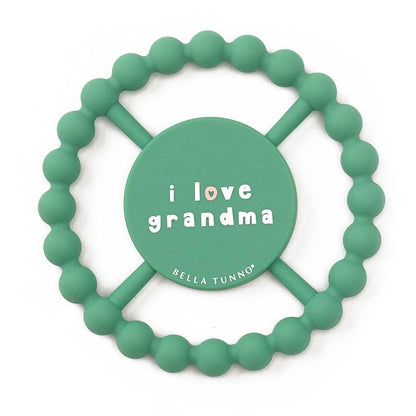 I Love Grandma- Silicone Teether - Summit and Nest