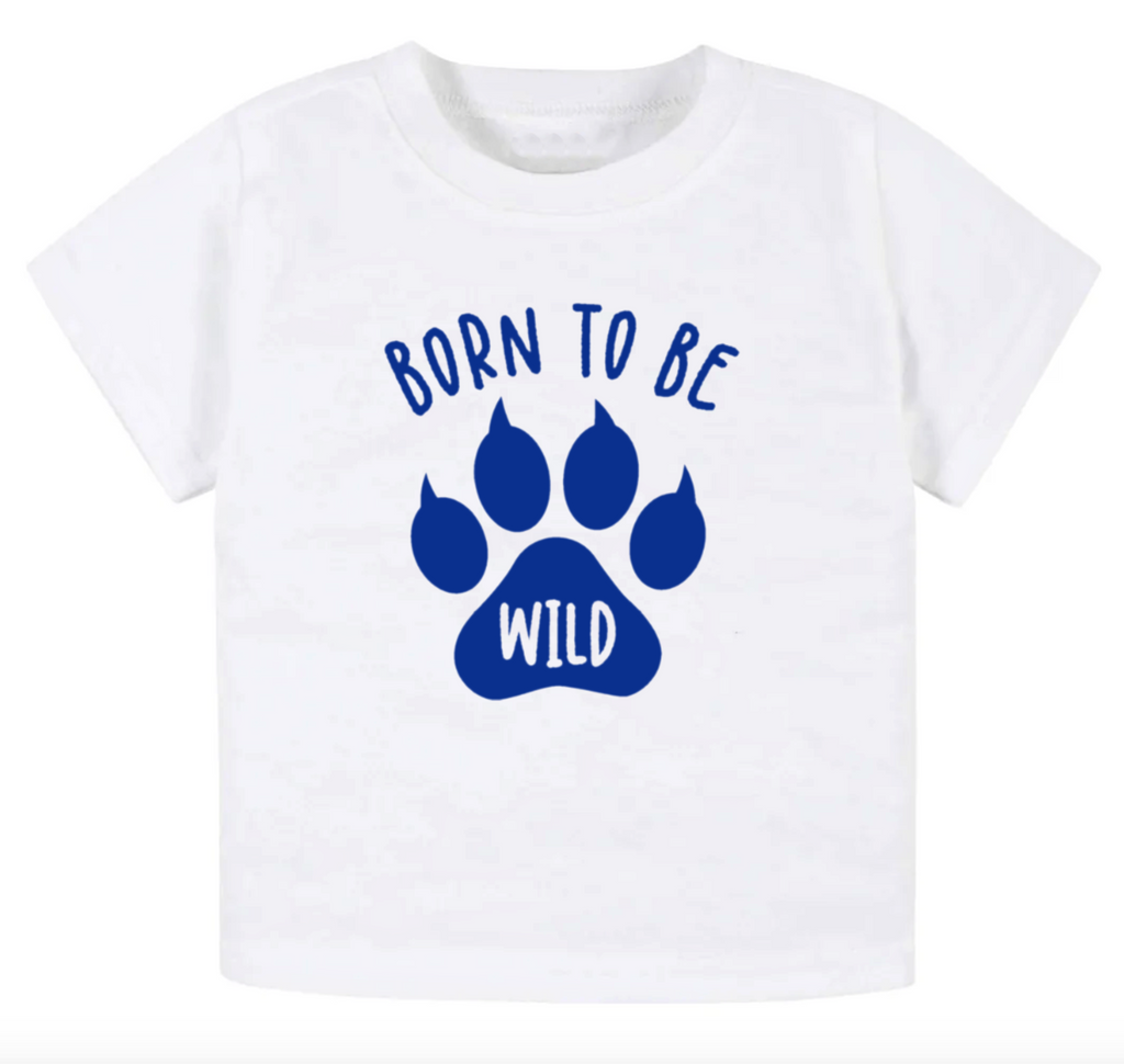 Born to be a wildcat- Children's shirt and infant bodysuit - Summit and Nest