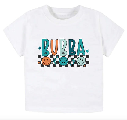 Happy bubba- Short sleeve tee and infant bodysuit - Summit and Nest