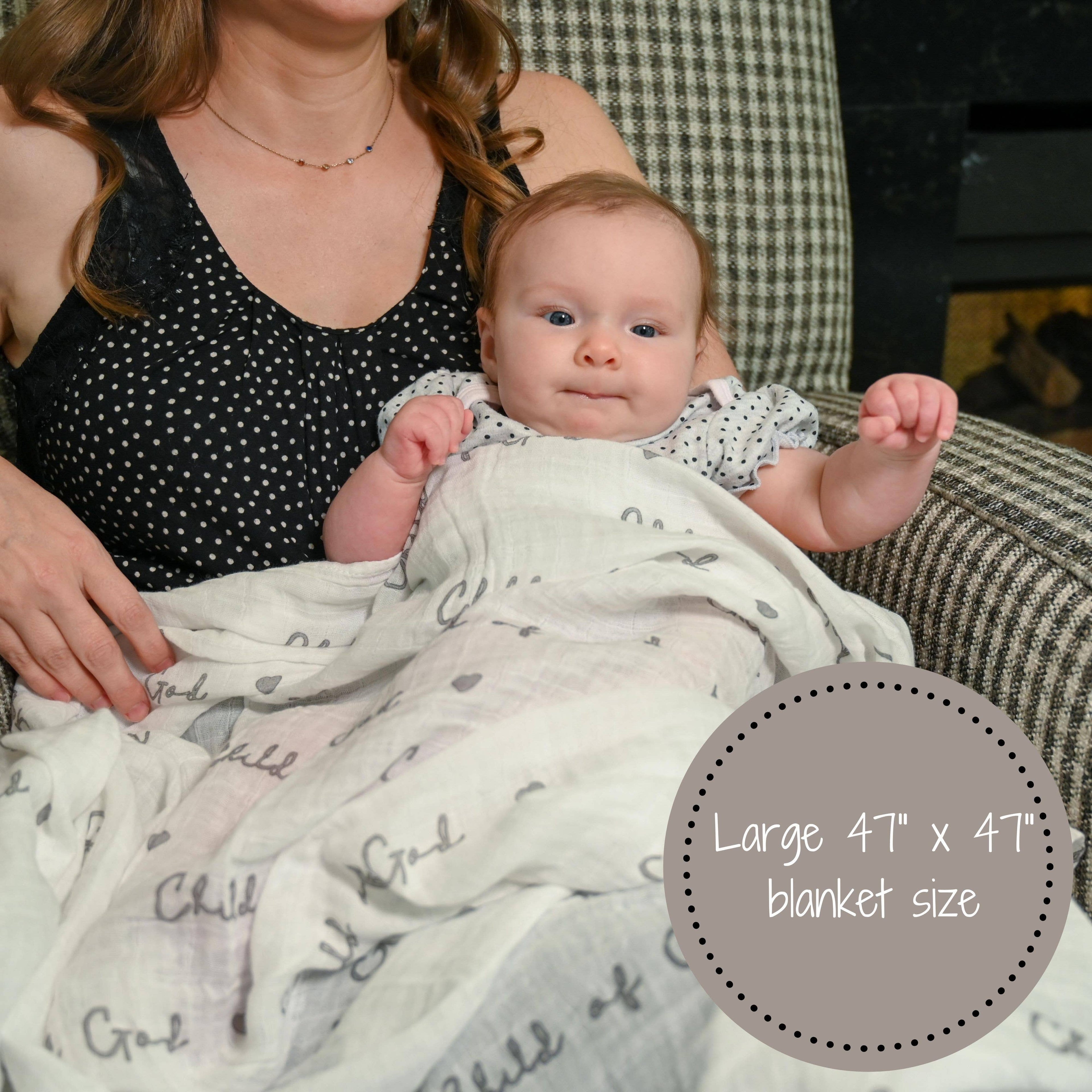Child of God Swaddle Blanket - Summit and Nest