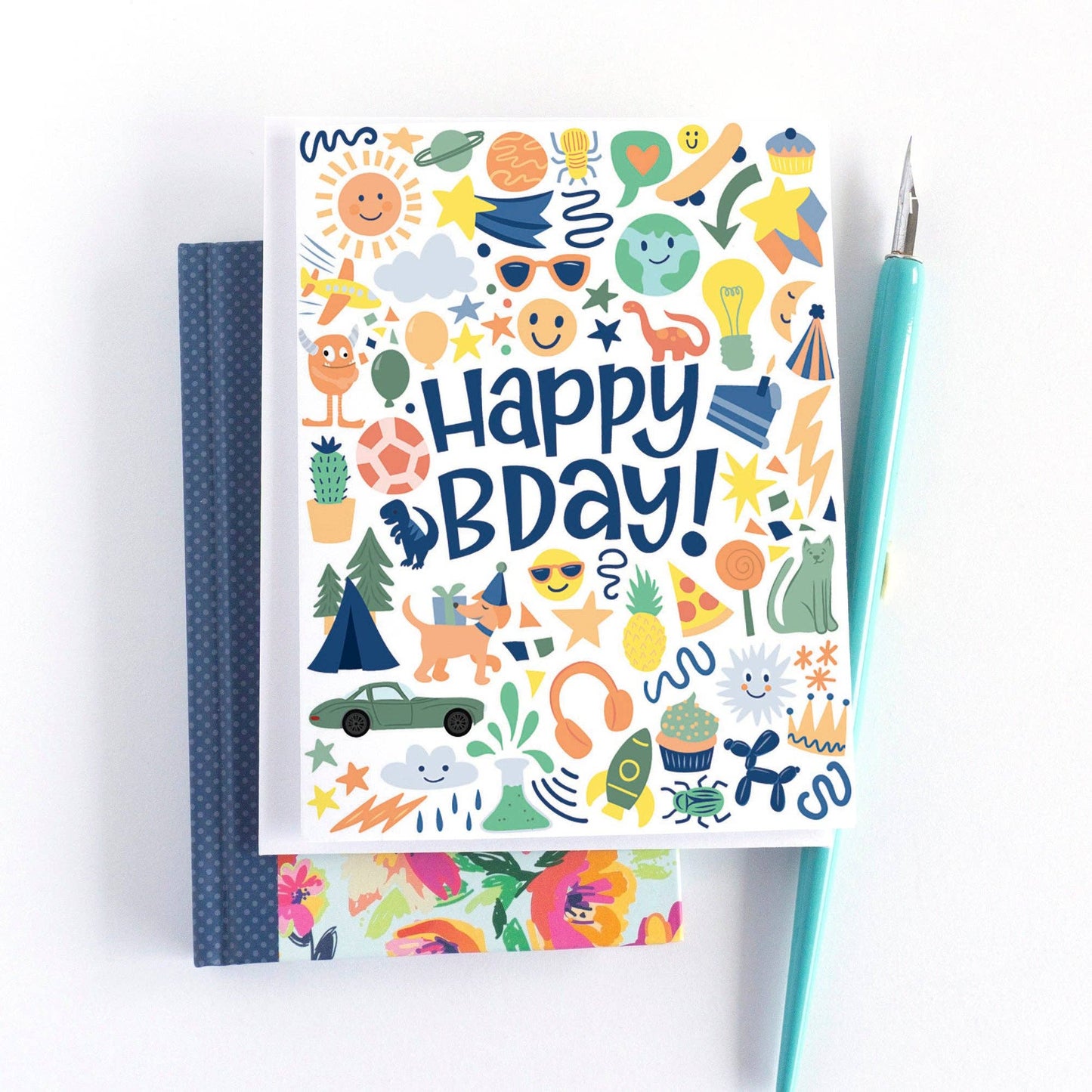 Eye Spy Birthday Card for Kids - Summit and Nest