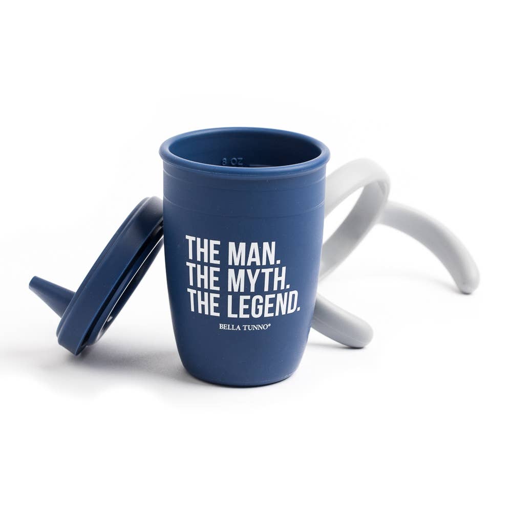 The Man, The Myth, The Legend- Silicone Sippy Cup - Summit and Nest