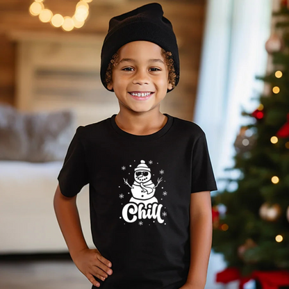 Chill snowman- Children's shirt and infant bodysuit - Summit and Nest