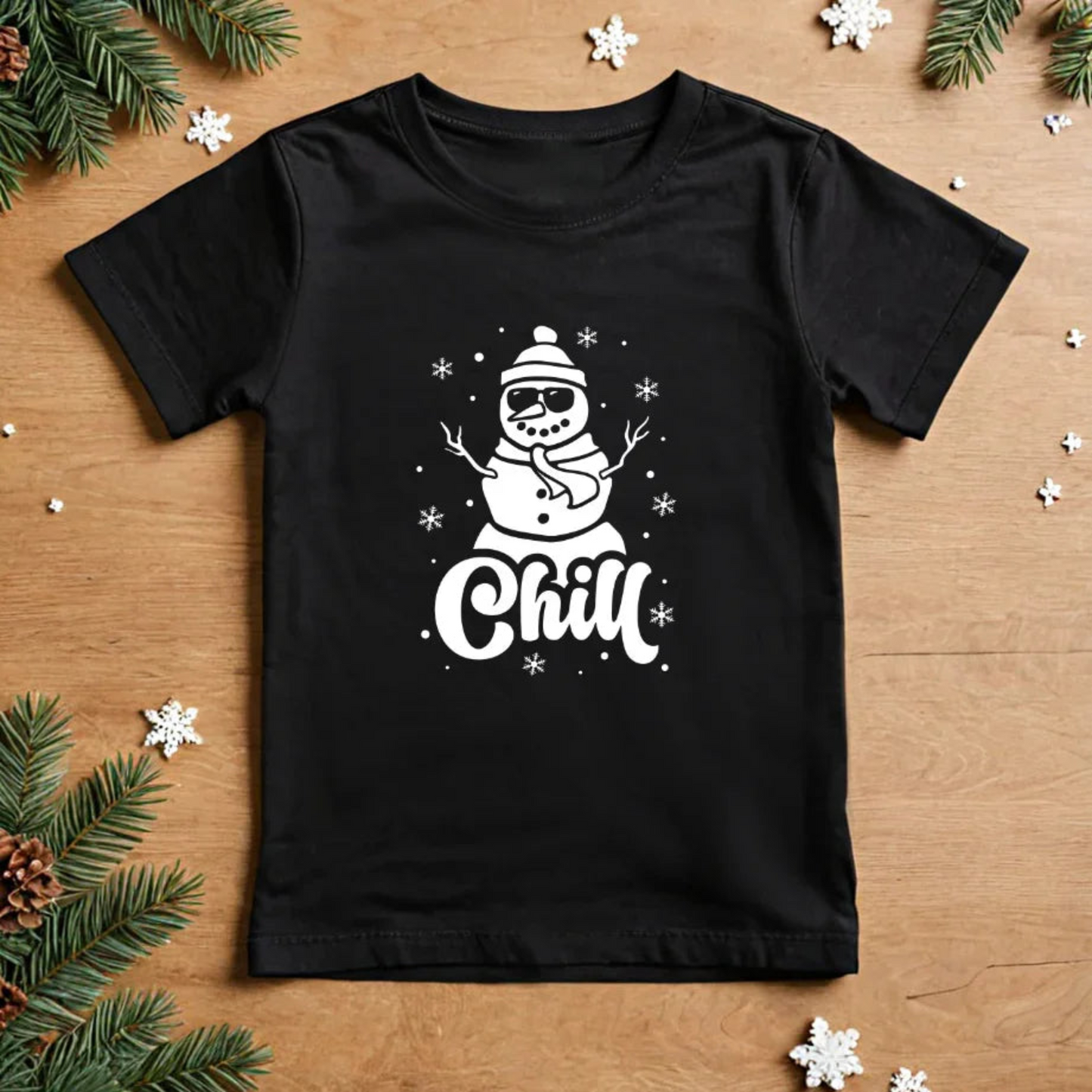 Chill snowman- Children's shirt and infant bodysuit - Summit and Nest