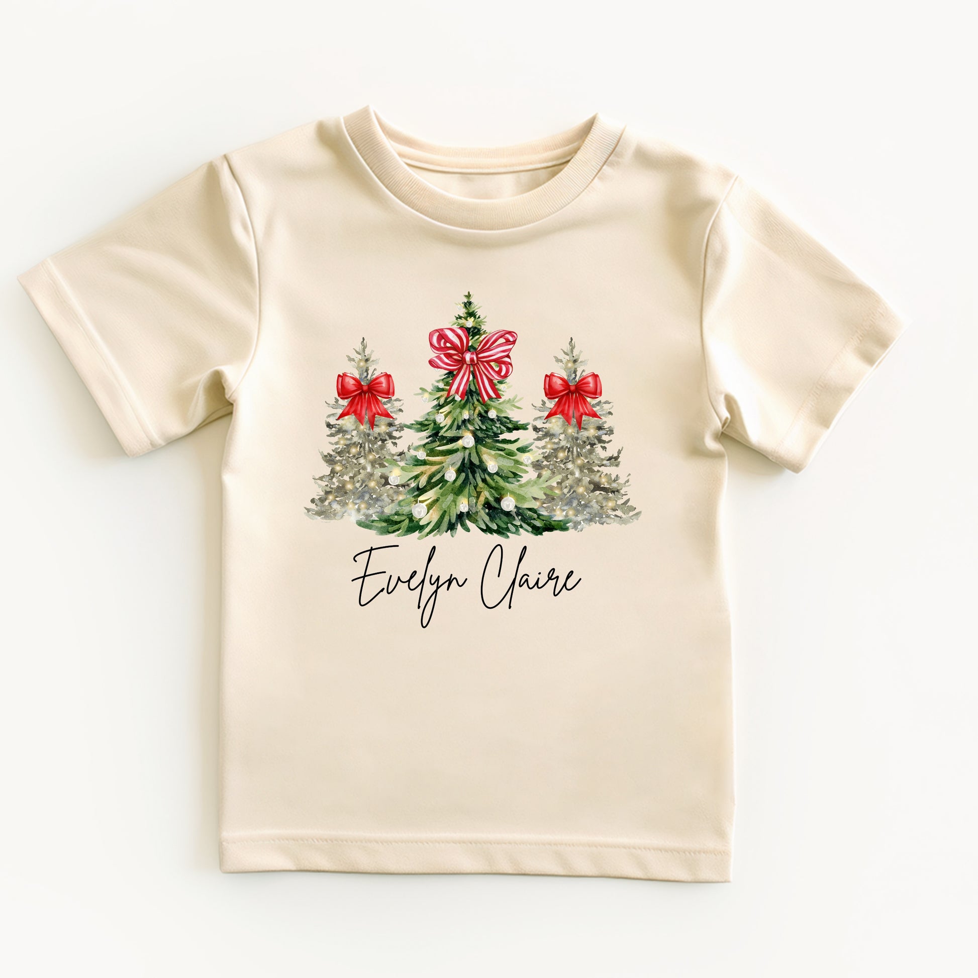 Bows on tree tops (customized)- Children's shirt and infant bodysuit - Summit and Nest