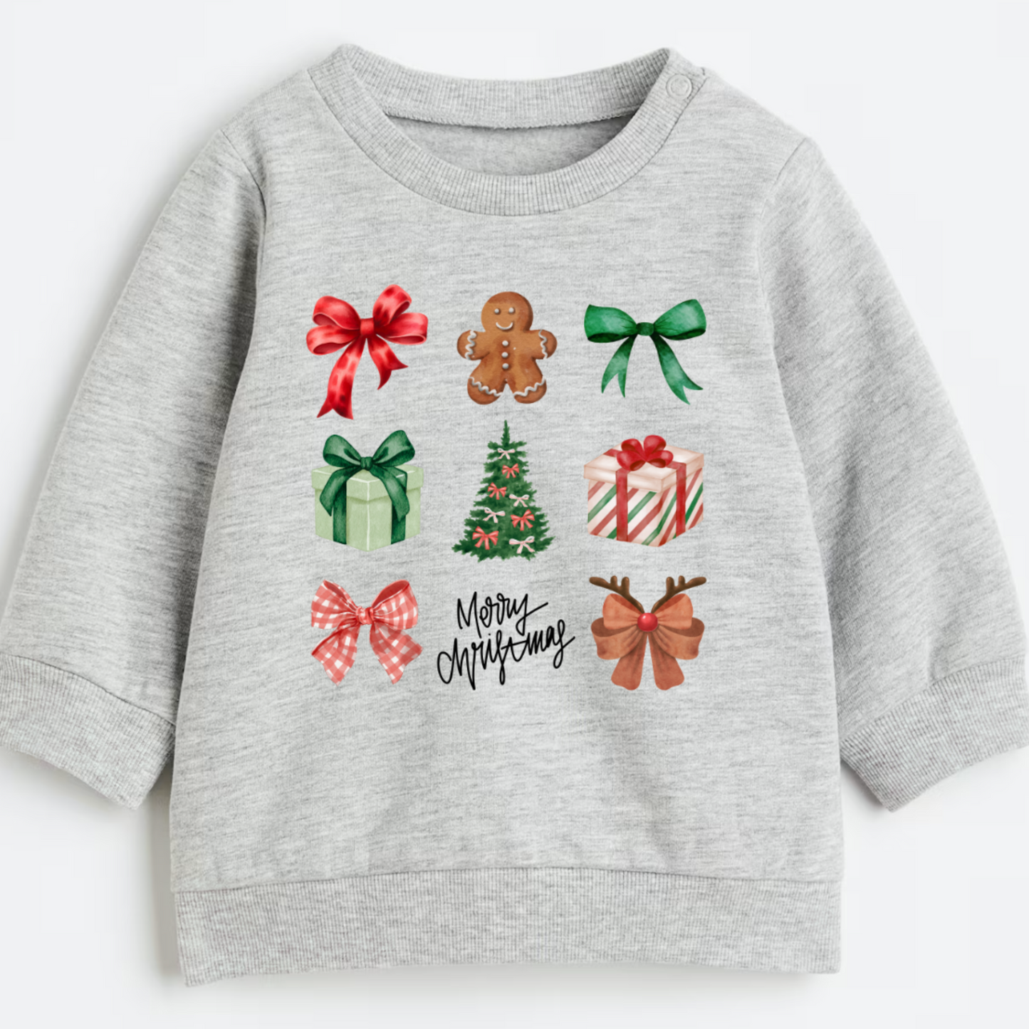 Christmas coquette- Children's sweatshirt - Summit and Nest